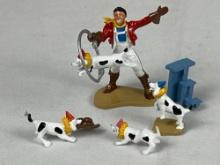 BRITAINS PERFORMING DOGS CIRCUS TOYS