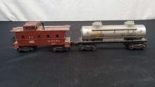 LIONEL O GAUGE TRAIN CARS