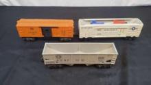 LIONEL O GAUGE TRAIN CARS