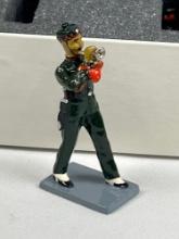 BRITAINS GURKHA CONTINGENT PIPE BAND TOY SOLDIERS
