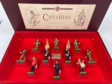 BRITAINS CHESHIRE REGIMENT TOY SOLDIERS