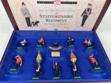 BRITAINS STAFFORDSHIRE REGIMENT TOY SOLDIERS