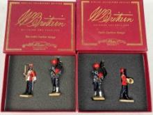 BRITAINS 2 PAIR OF TOY SOLDIERS