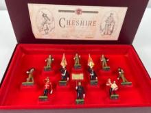BRITAINS CHESHIRE REGIMENT TOY SOLDIERS
