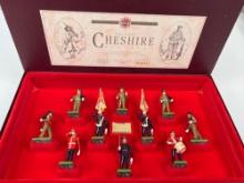BRITAINS CHESHIRE REGIMENT TOY SOLDIERS