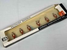 BRITAINS ROYAL FOOTMEN METAL TOY SET