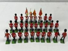 BRITAINS MIXED LOT SCOTS COLOR PARTY AND SCOTS GUARD