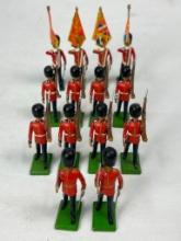 BRITAINS WELCH GUARDS COLOR PARTY AND MORE