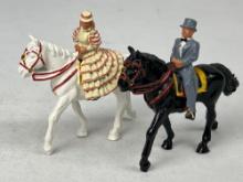 BRITAINS CIRCUS SET HIGH SCHOOL RIDERS