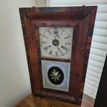 ANTIQUE SPRING CLOCK