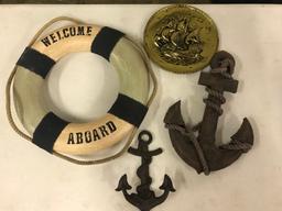 Nautical Decor Items (lot 2)