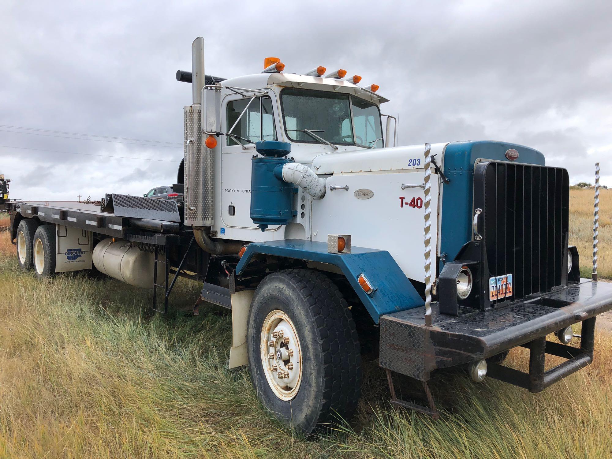 1977 Peterbuilt 357 semi, Vin:88485P, 150,063 miles, 2,806 hours