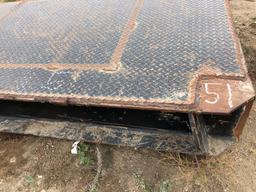 21 foot x 4 foot Base beam/workfloor