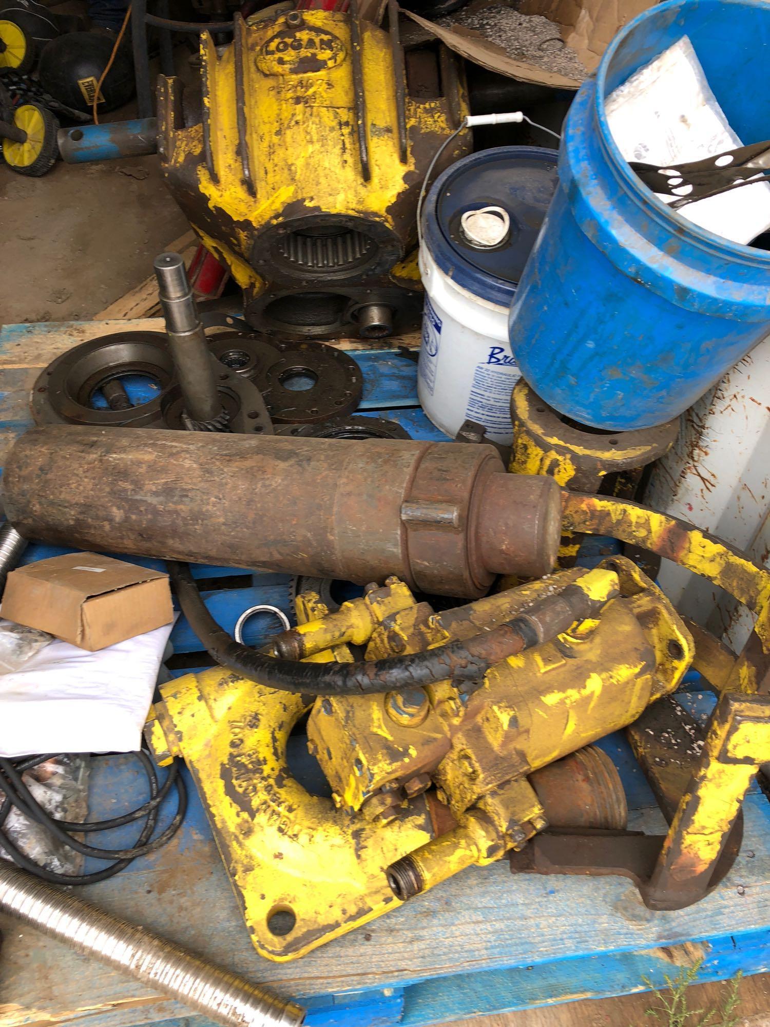 Logan Power swivel w/trailer, needs swivel, serial for unit:17YGN1425EB054997
