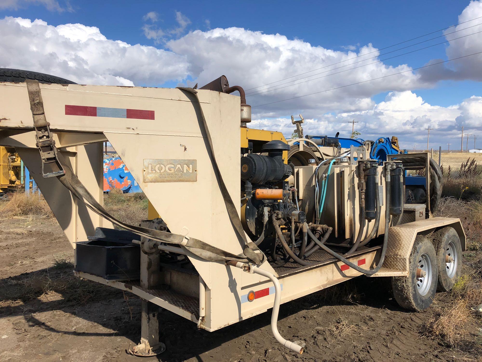Logan Power swivel w/trailer, needs swivel, serial for unit:17YGN1425EB054997