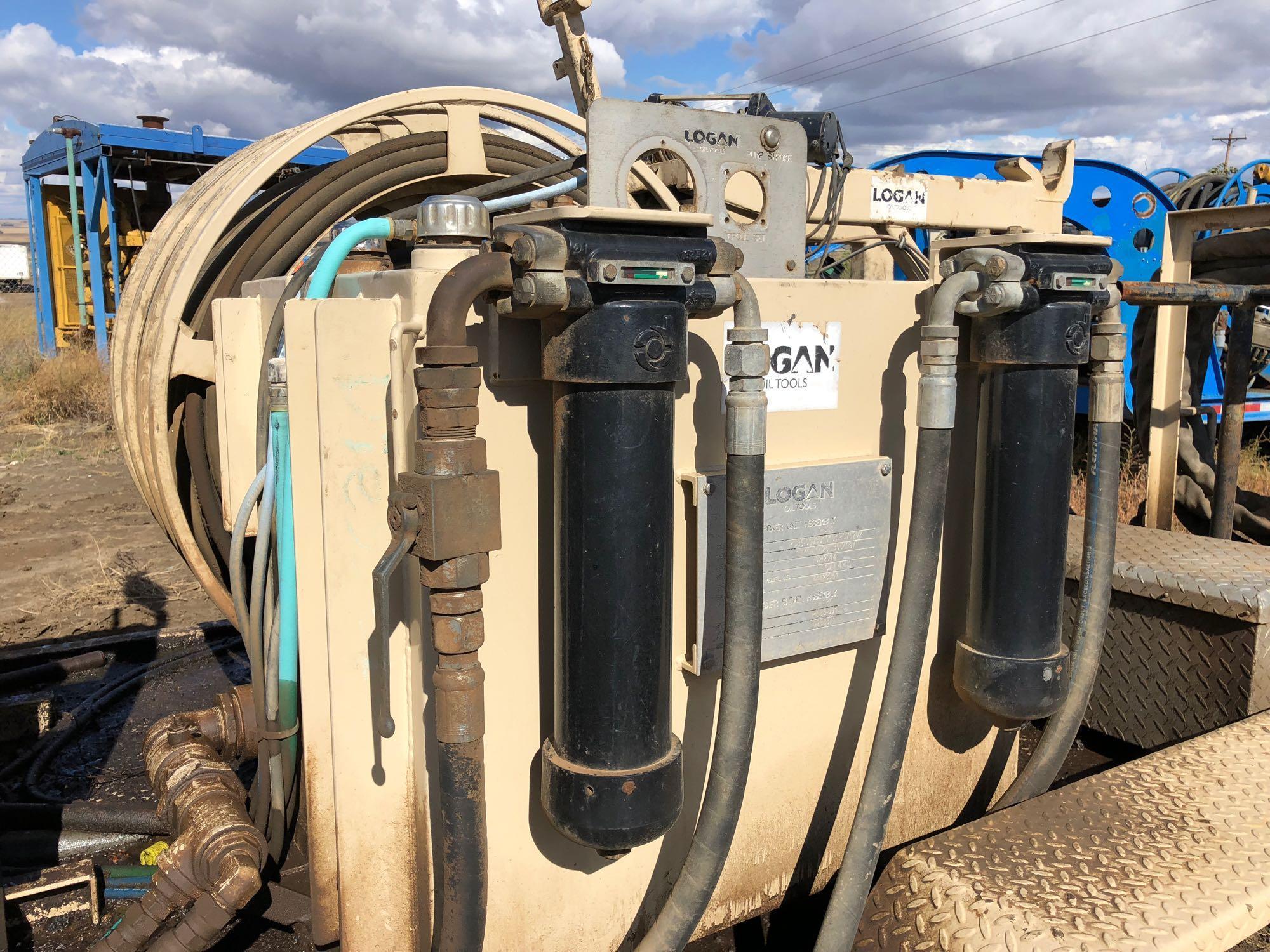 Logan Power swivel w/trailer, needs swivel, serial for unit:17YGN1425EB054997