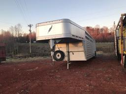 2015 FEATHERLITE CATTLE TRAILER 30X8