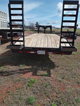 2020 KAUFMAN 24FT GOOSENECK TRAILER W/ TITLE