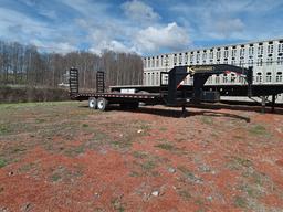 2020 KAUFMAN 24FT GOOSENECK TRAILER W/ TITLE
