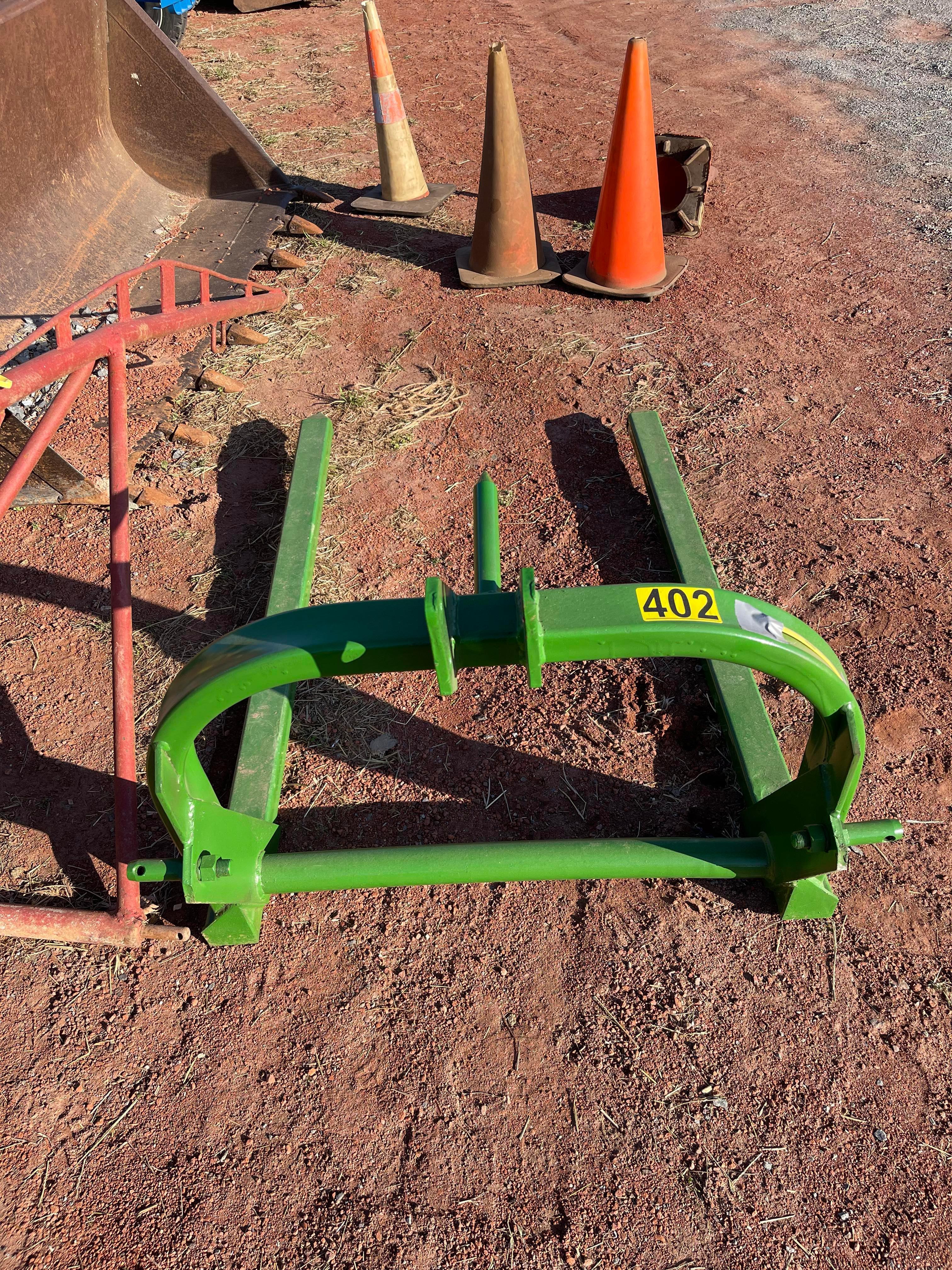 3 PT BALE FORK (GREEN)