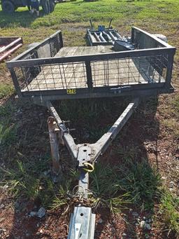 1 AXLE FARM TRAILER *NO TITLE*