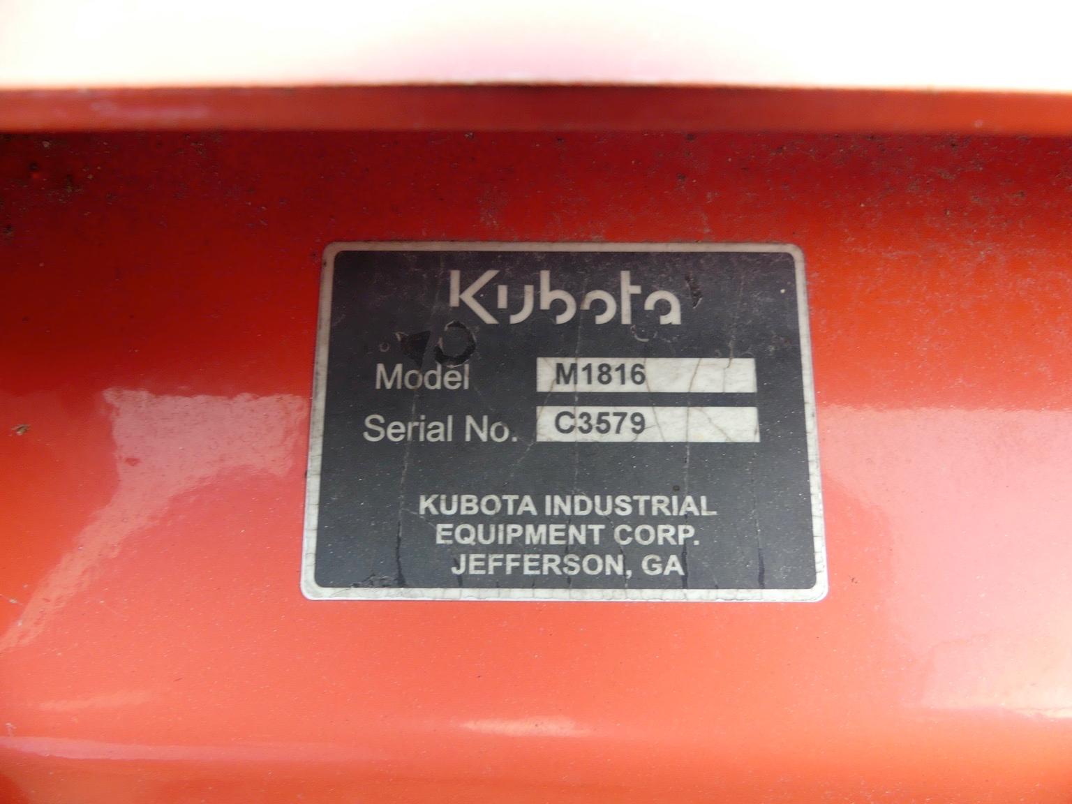 Kubota M5-111 Dual Speed Tractor W/ Kubota La1854 Loader