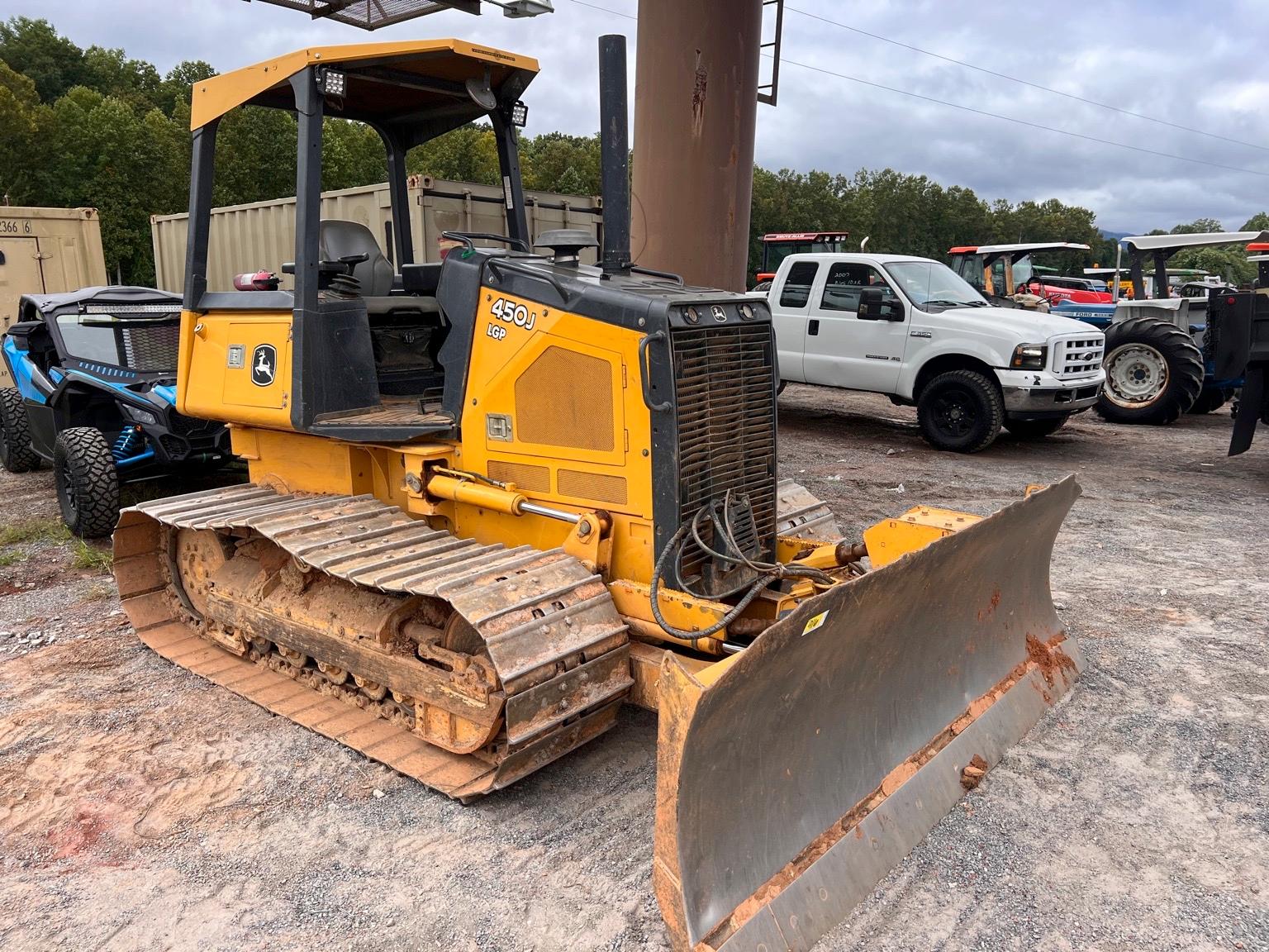 2016 John Deere Dozer 450j Lgp