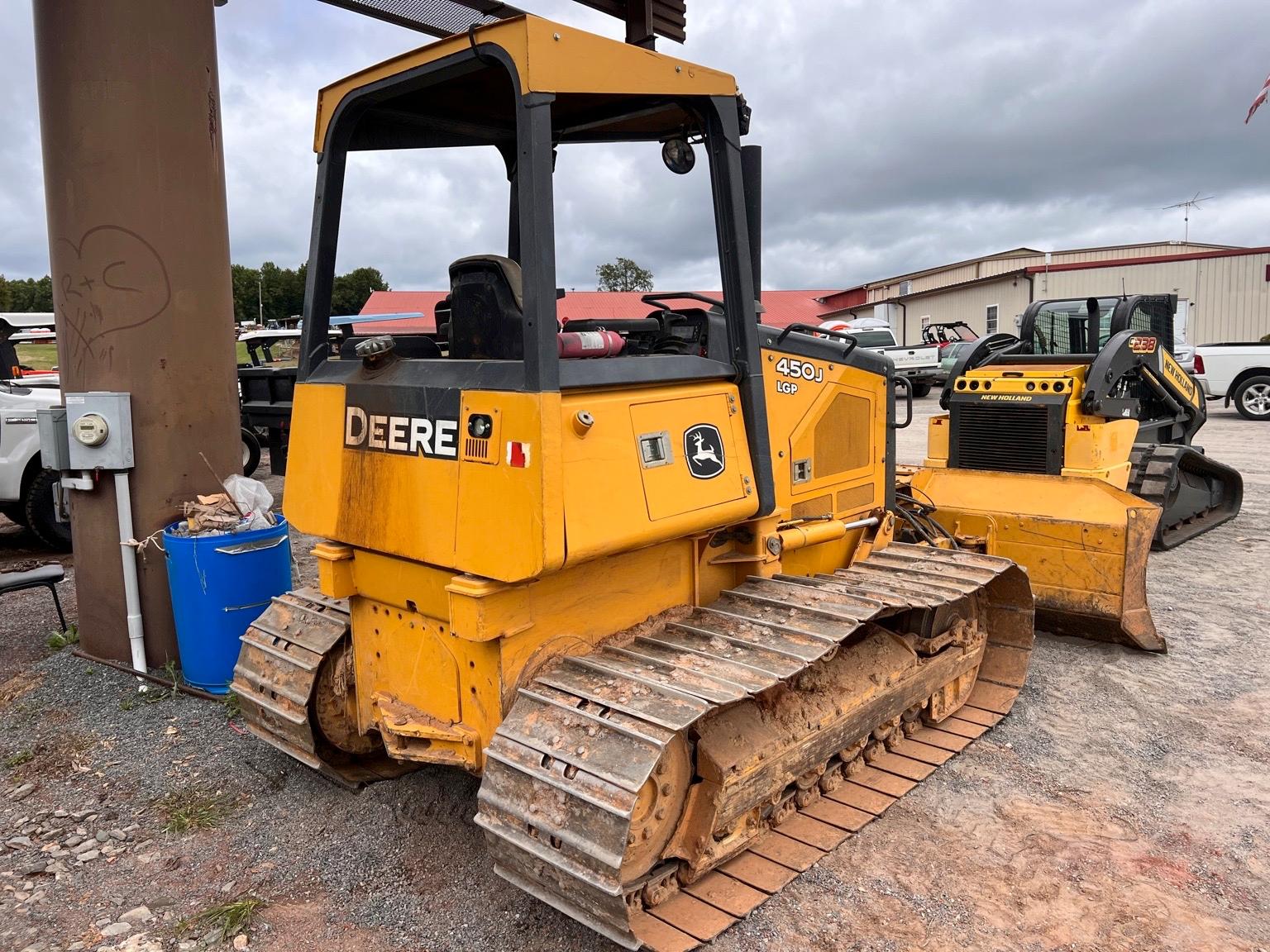 2016 John Deere Dozer 450j Lgp