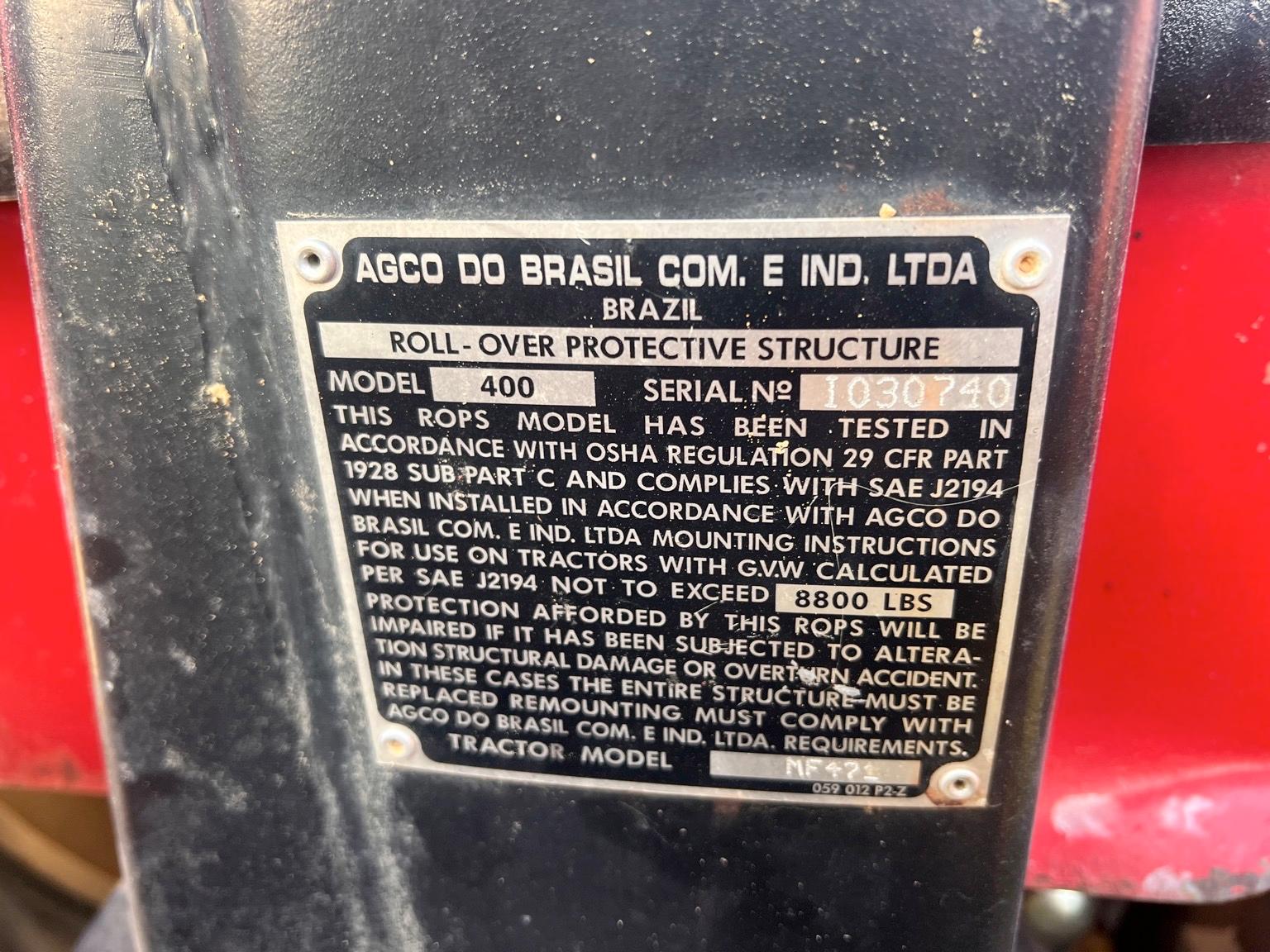 Massey Ferguson 255 Tractor