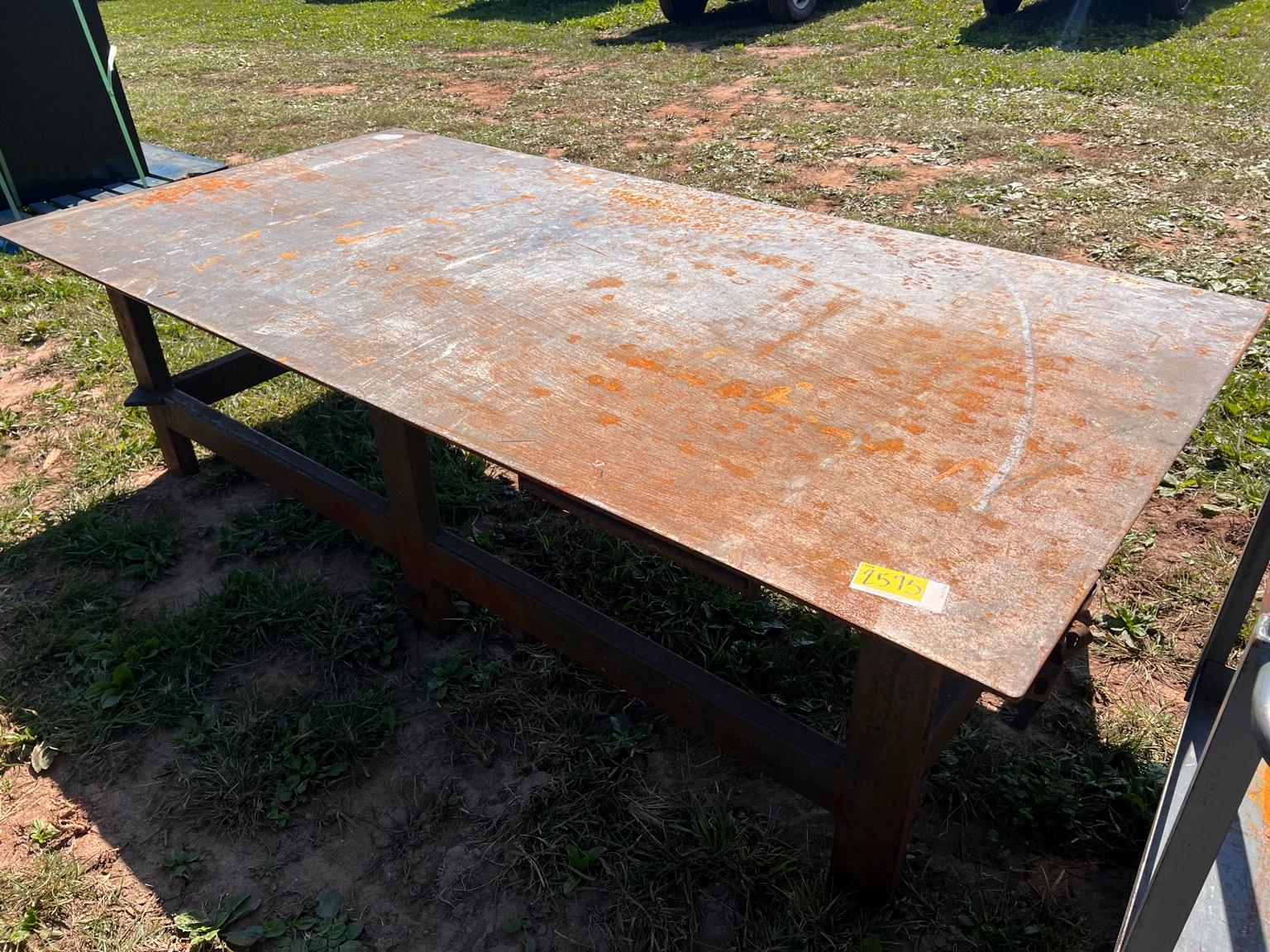 4ftx8ft Steel Welding Table