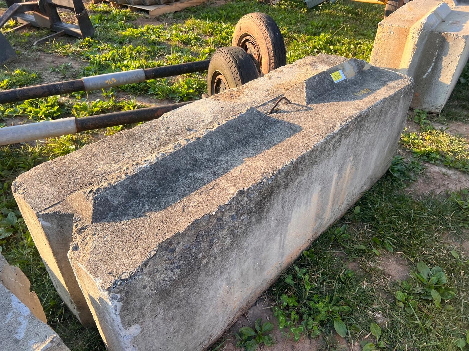 3300 Lb 2ft X 2ft X 6ft Concrete Blocks