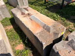 3300 Lb 2ft X 2ft X 6ft Concrete Blocks