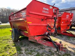 KUHN KNIGHT REEL AUGGIE 3142 GRIAN MIXER WAGON