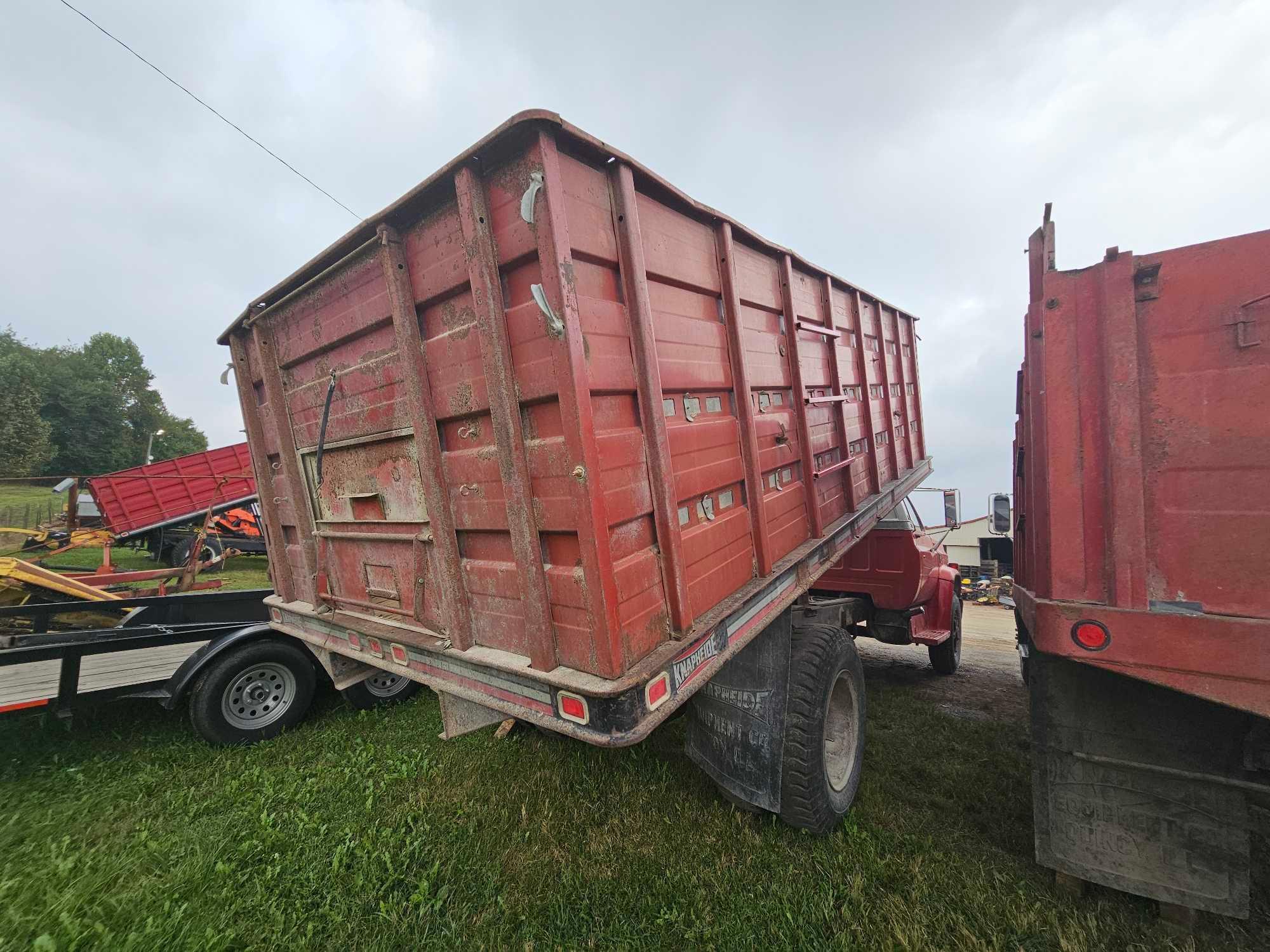 1976 Chevy C60 Custom Deluxe Dump Truck