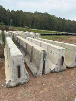 T-Lock 12' Jersey Barriers