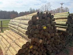 4-5"x7.5' Posts