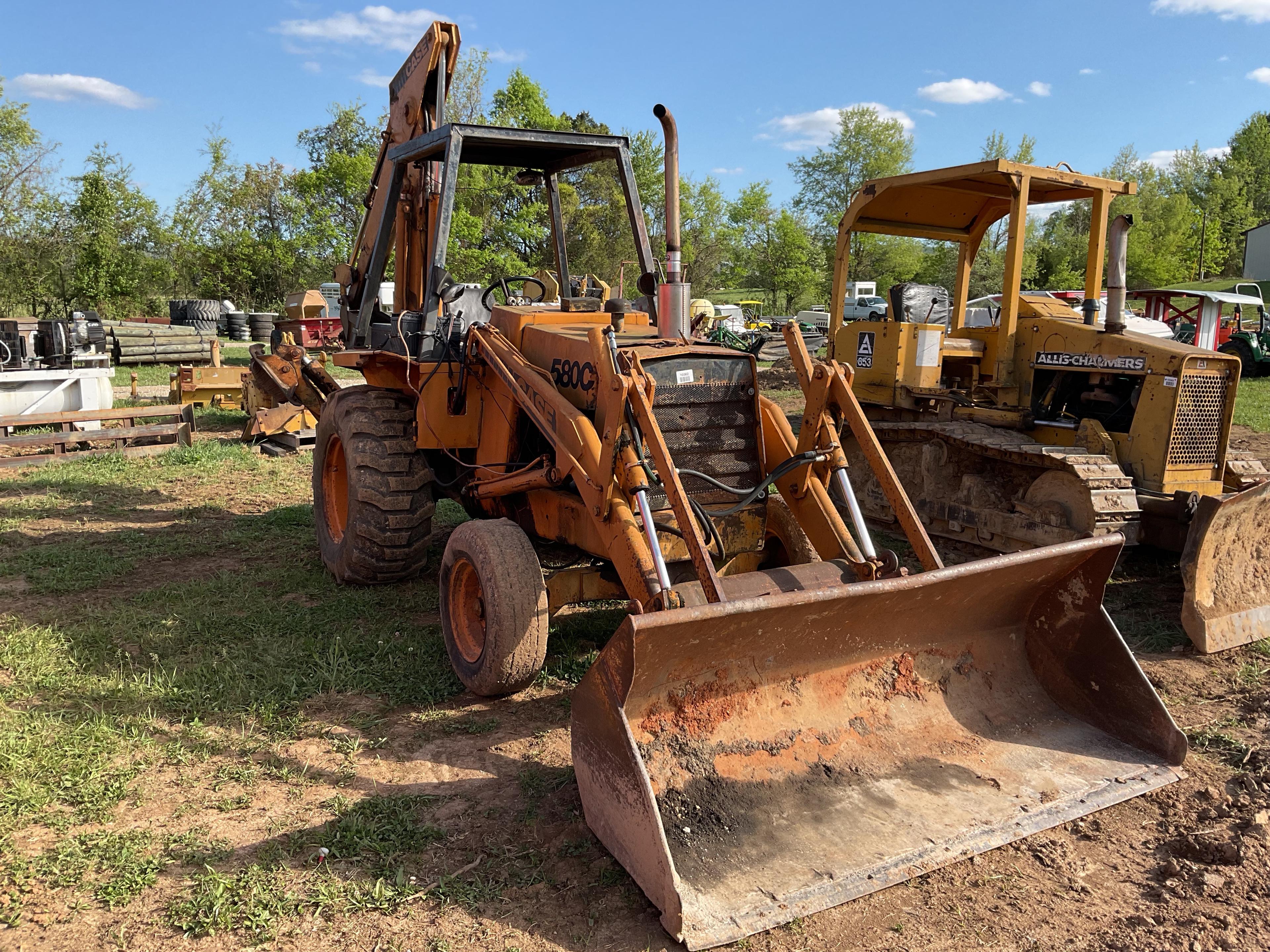 Case 580C Backhoe