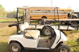 EZ-GO GOLF CART W/CHARGER, RUNS, SN: 2148730