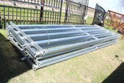 NEW 18' GALV HEAVY DUTY PANEL, 5 BAR, WITH PINS