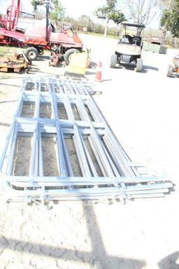 5 Galvanized Medium Duty Panels- 12 FT