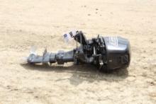40 HP BOAT MOTOR, MERCURY AND CONTROLS,