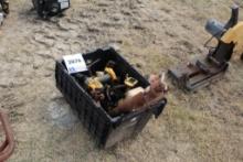 ASSORTMENT OF ITEMS, TROLLING MOTOR, & SKILL SAW