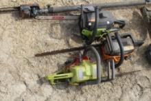 3CT CHAIN SAW- NOT SURE OF WORKING STATUS1. POULAN 2150 PR LE2. POULAN PRO 46CC (PP4620AVX)3. POULAN