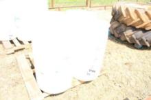 4 PLASTIC 30 GAL DRUMS