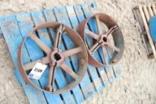 2 FLY WHEELS