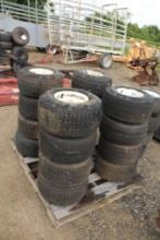 4 CT GOLF CART TIRES & RIMS 18X8.50-8
