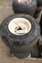 4 CT GOLF CART TIRES & RIMS 18X8.50-8