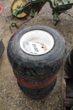 4 CT GOLF CART TIRES & RIMS 18X8.50-8