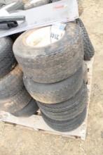 4 CT GOLF CART TIRES & RIMS 18X8.50-8
