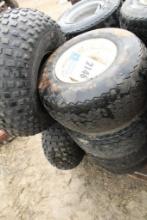 4 CT GOLF CART TIRES & RIMS 18X8.50-8